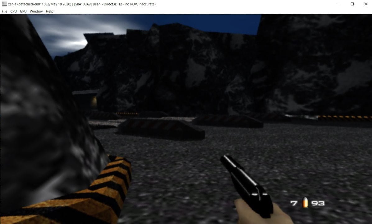 Nintendo 64 view on the Xbox version of GoldenEye 007