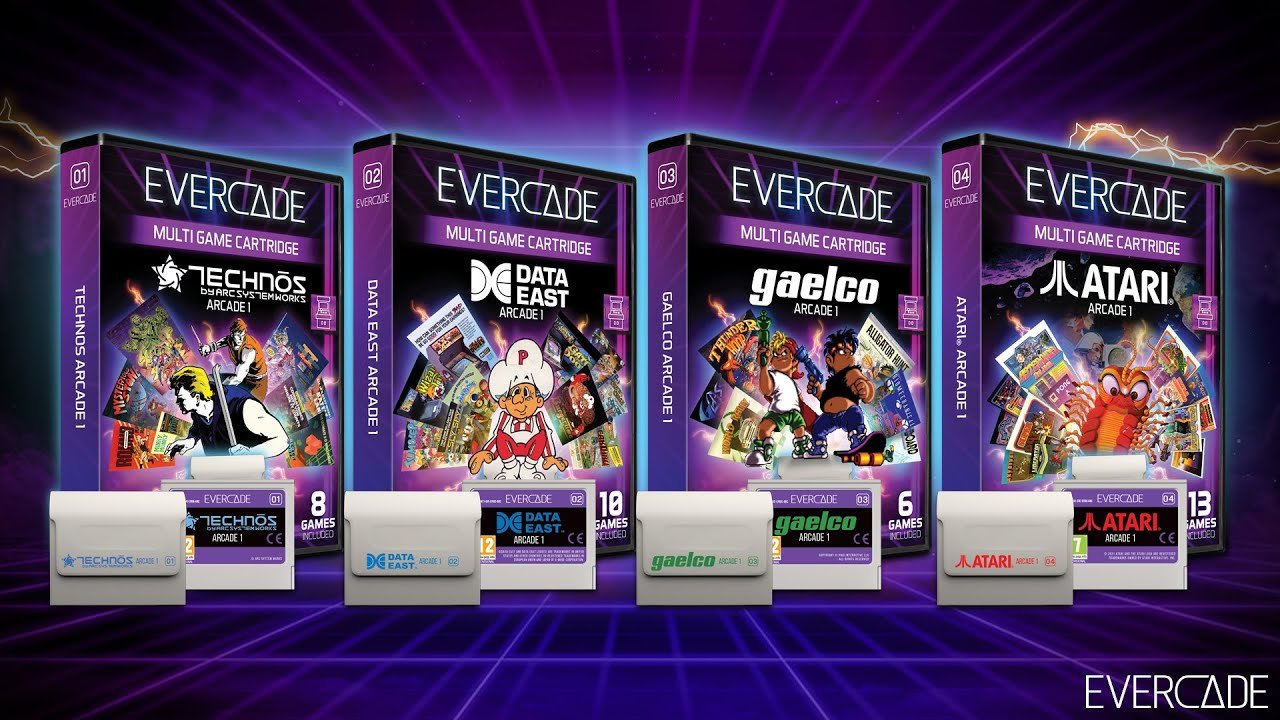 Evercade Arcade cartridges
