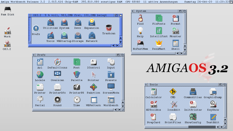 AmigaOS 3.2 Now Available for all Classic Amigas