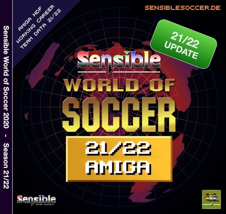 Sensible World of Soccer 2021/22 Amiga Update Released