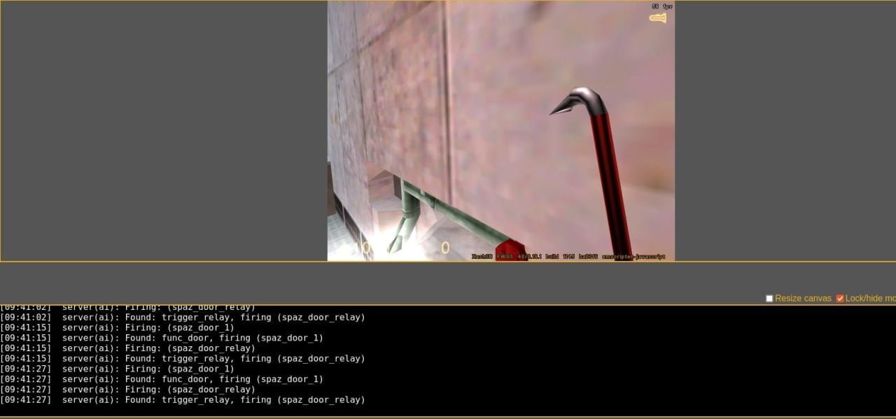 Half-Life in browser