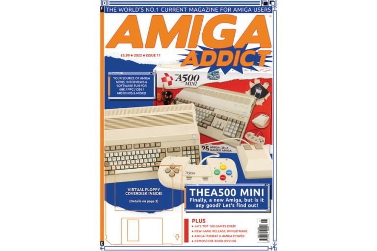 Amiga Addict #11 Features A500 Mini Review, Heads to Newsagents