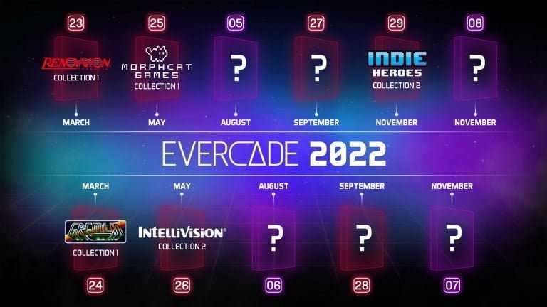 4 More Evercade Arcade Cartridges Teased for 2022