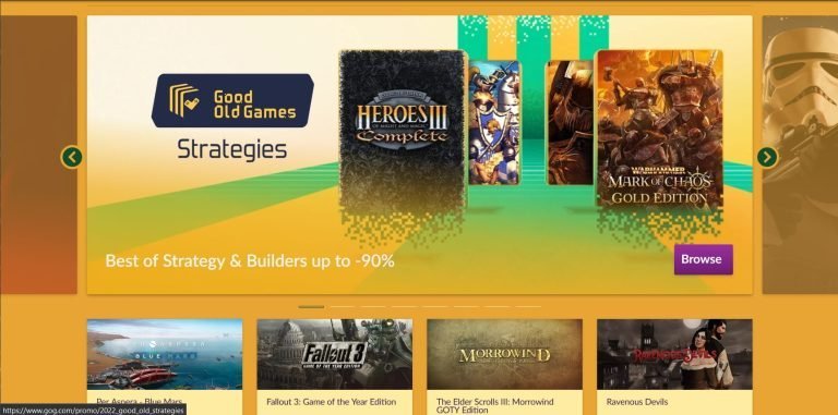 GOG Returns to Classic PC Gaming