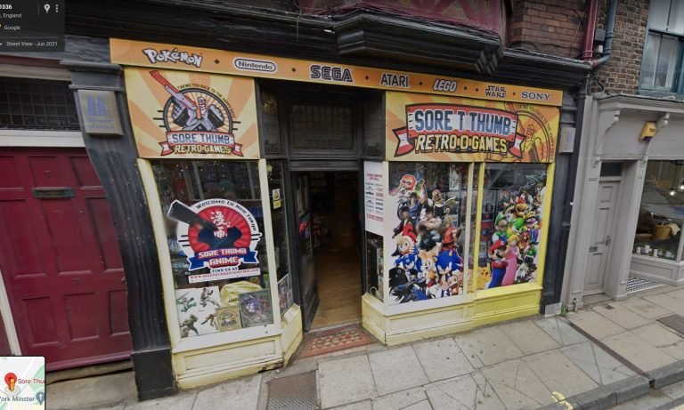 Checking Out York’s Sore Thumb Games Retro Game Store