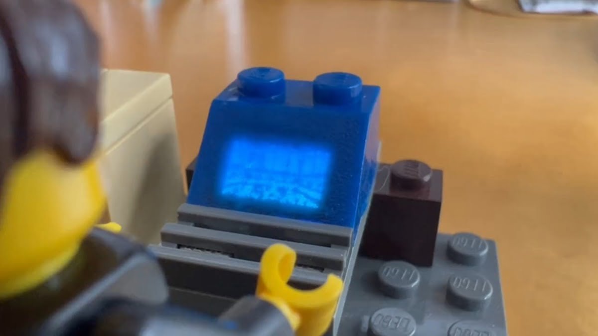 DOOM on a Lego brick