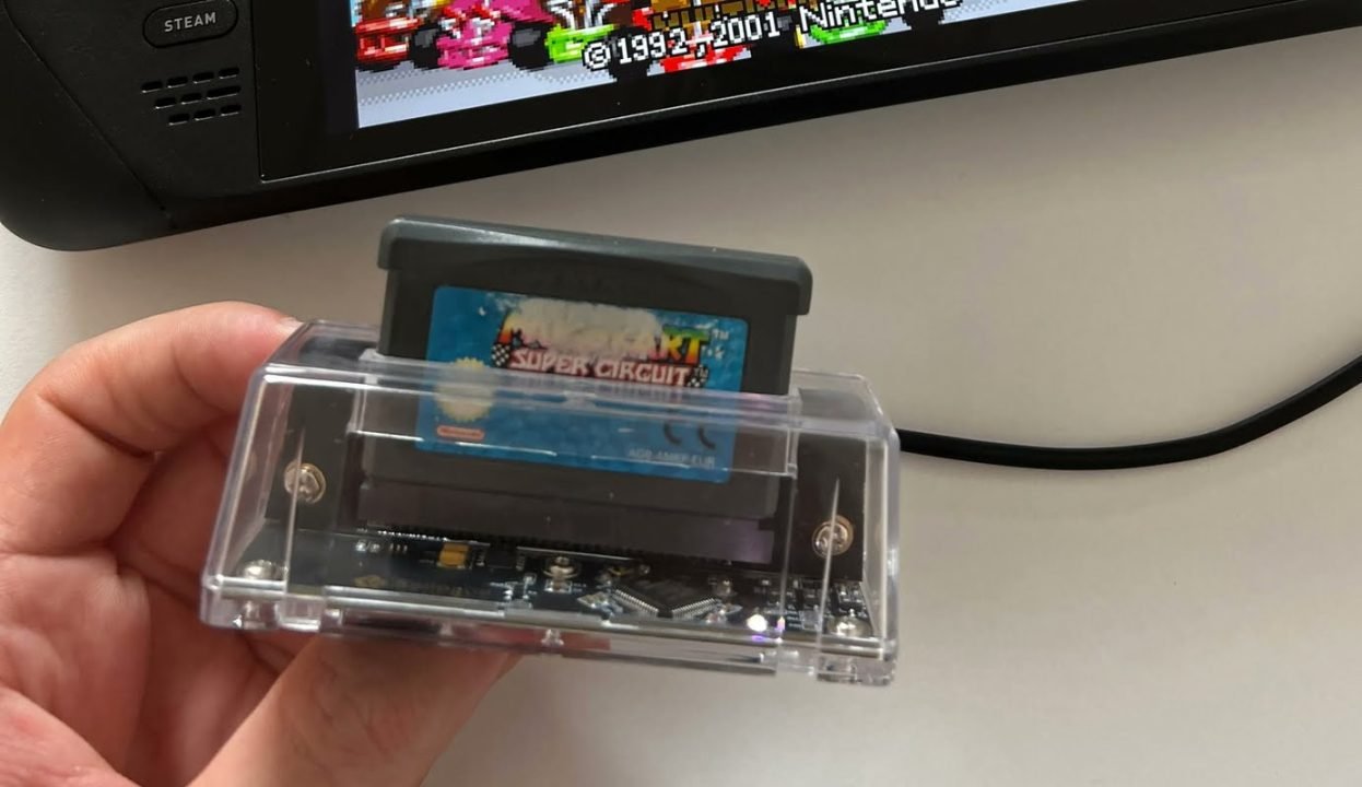 Steam Deck Game Boy cartridge reader