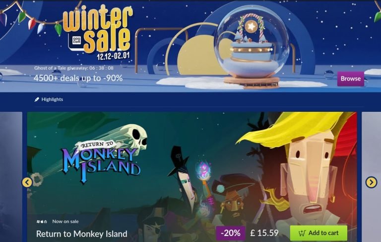 GOG Winter Sale Commences, Ends on January 2nd