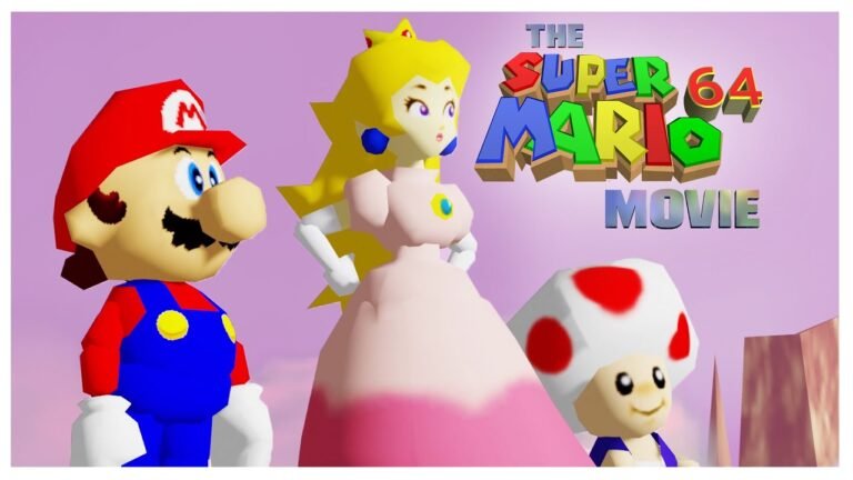 The Super Mario Bros movie trailer, if it was animated on an N64