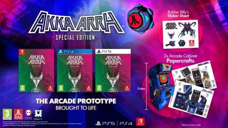 Physical Edition of Akka Arrh Comes With An Arcade Cabinet… Almost
