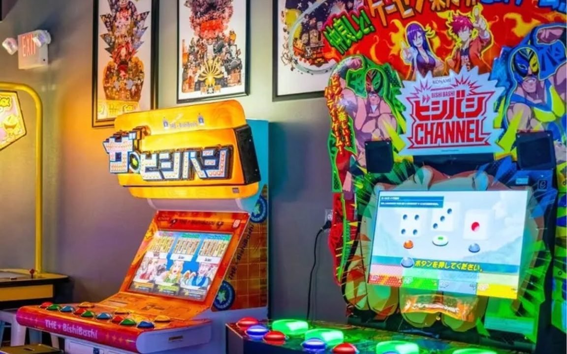 Bishi Bashi arcade units