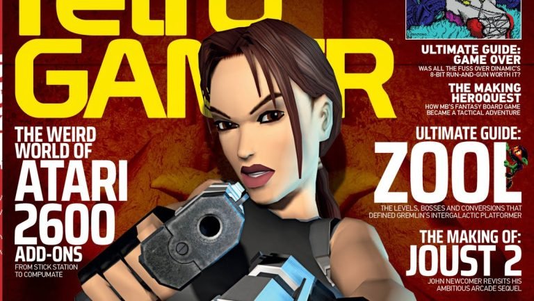 Lara Croft Graces the Cover of Retro Gamer 245!