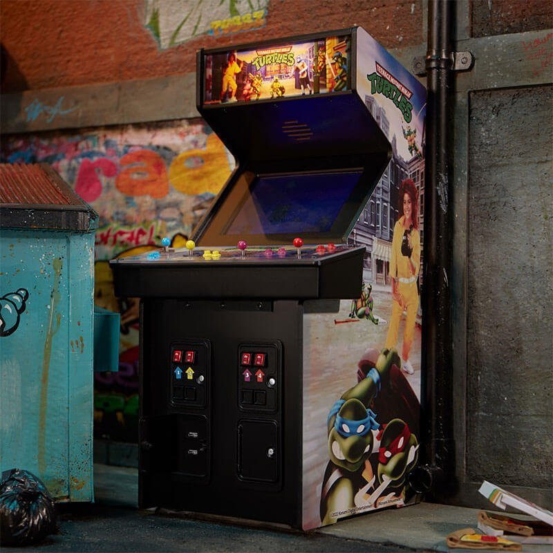 TMNT arcade cabinet