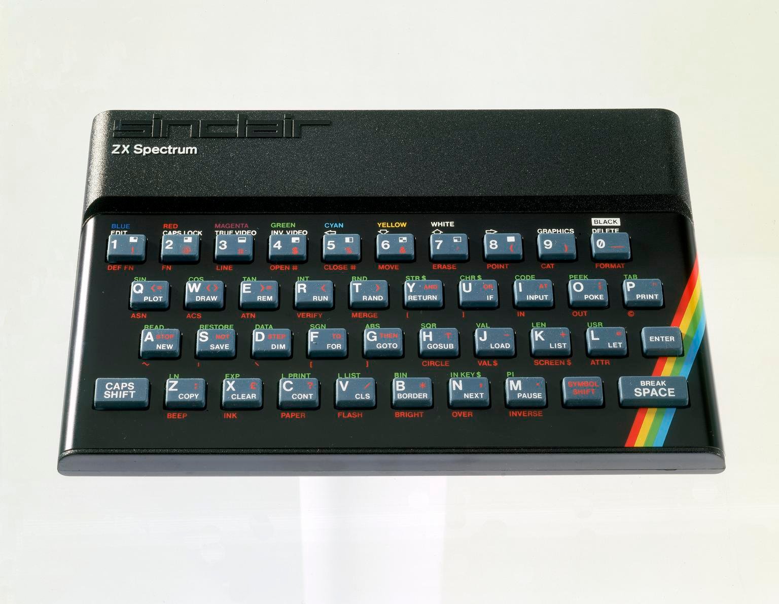 Sinclair ZX Spectrum microcomputer, 1982-1985 (personal computer)