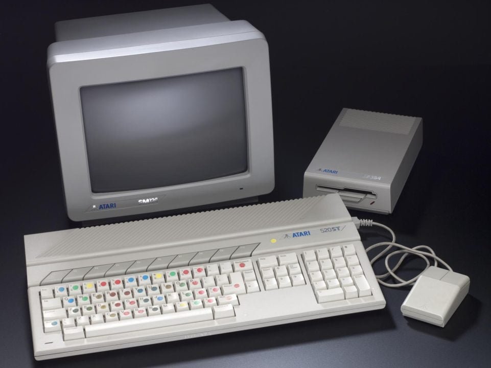 Atari 520 ST personal computer. (personal computer)