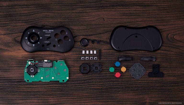 Wireless Neo Geo Controllers Now Available For Preorder From 8BitDo