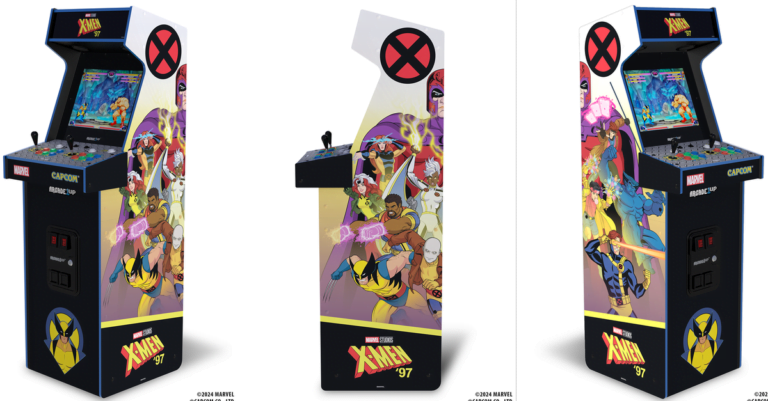 Arcade1Up Releases Marvel vs. Capcom 2 X-Men ‘97 Art Edition Deluxe Arcade Machine