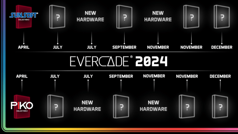 Evercade 2024 release roadmap hints at new devices
