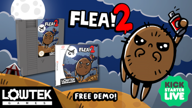 New NES game Flea!2 Kickstarter fulfilled in hours, physical version available