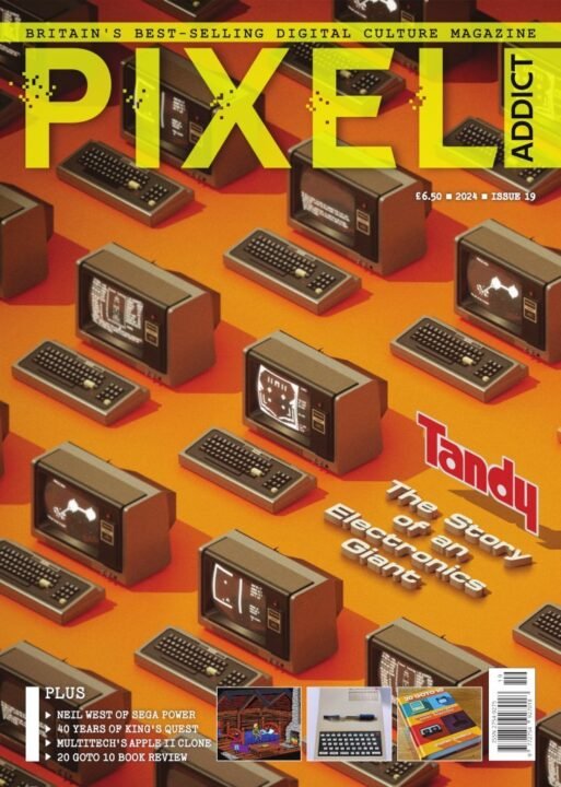Tandy computers in Pixel Addict 19