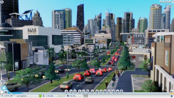 The 2013 reboot of SimCity