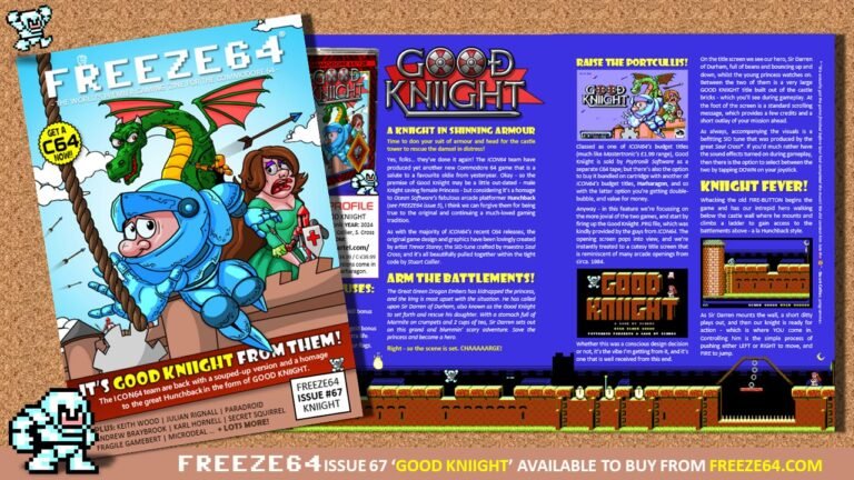 Chill with the April 2024 issue of FREEZE64!